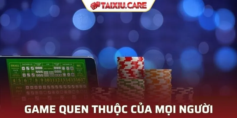 Game quen thuộc của mọi người