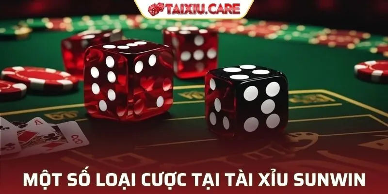 Một số loại cược tại tài xỉu SUNWIN