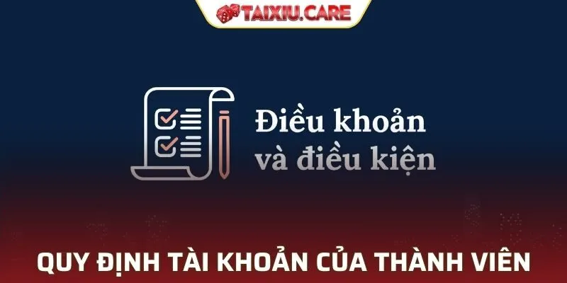 Yêu cầu trong việc lập tài khoản